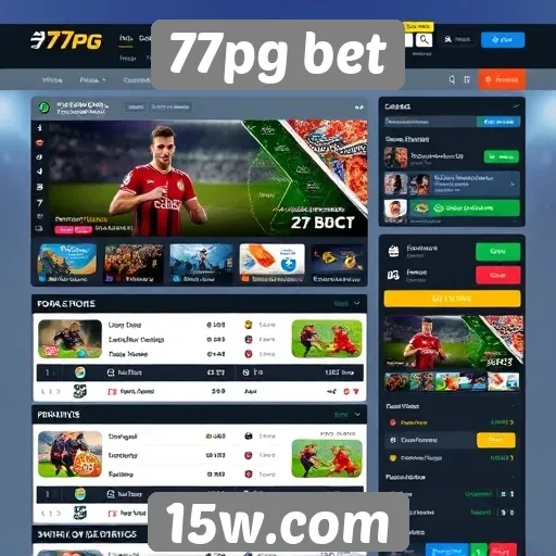 A interface do 77pg bet é intuitiva e amigável