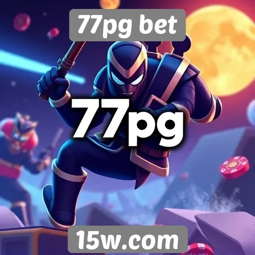 Variedade de jogos disponíveis na plataforma 77pg bet